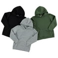 thumbnail image 2 of PURE CHAMP Boys 3 pack pullover hoodies Fleece long sleeve essentials sweatshirt for boys Athletic Kids Clothes Size 4-20 (Set3 Size 4/5), 2 of 5