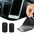 thumbnail image 4 of Non-Slip Car Dashboard Pad, Anti-Slide Sticky Dash Mat for Phones & Accessories, Extra-Thick Non-Slip Grip for Curves & Bumps, Reusable & Washable, 13x7cm/14x8cm, Black, 4 of 8