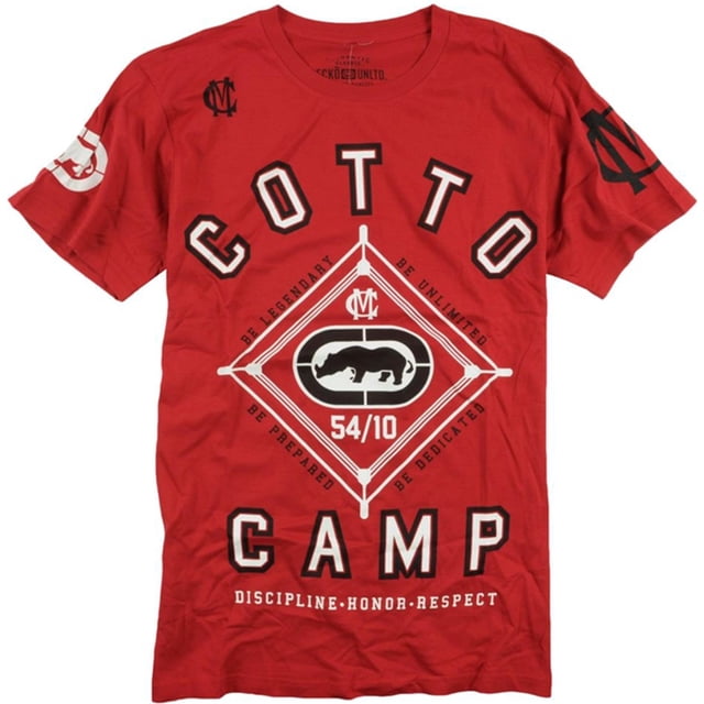 Ecko Unltd. Camiseta gráfica Cotto Camp MMA para hombre, roja, XXX-Large