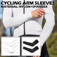 thumbnail image 2 of Sports Arm Compression Sleeve Basketball Cycling Warmer Summer Running Y0 M2I3, 2 of 8