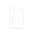 thumbnail image 2 of Arc Boat Bistro Height Meeting Table T-Shaped Metal Base 46x84 Bar Table, 2 of 4