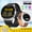 Black Silicone & Brown Leather, variant on T97 Smart Watch for Men Women with Earbuds Bluetooth Call 1.39" HD Screen Outdoor Sports Smartwatch with 100+ Sport Modes IP67 Waterproof Compatible with iOS Android, 1pc
