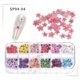 thumbnail image 3 of FloreceBien Nail Christmas Nail Art Flakes, pegatinas navideñas para uñas coloridas para decoración de manicura, 3 of 5