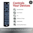thumbnail image 2 of GE Big Button Backlit Universal Remote, Black, 34455, 2 of 8