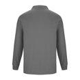 thumbnail image 2 of Jalioing Men's Golf Shirt Classic Vintage Fashion Long Sleeve Collared Shirt Casual Dressy Solid Work Tops, 2 of 5