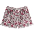 thumbnail image 4 of FLORIANA Womens Pajama Shorts Floral Sleep Shorts for Women Pack of 7 - Medium, 4 of 9
