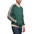 thumbnail image 4 of G-Style USA Men's G Striped Track Jacket JK5014 - Green - Small, 4 of 4