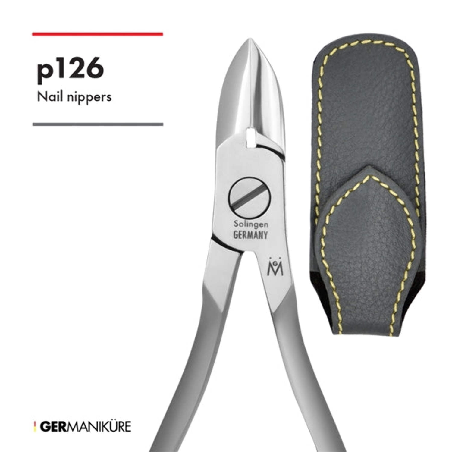 p126 - Standard Nail Nippers FINOX® Surgical Stainless Steel Cutters