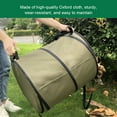 thumbnail image 4 of Becaristey Leaf Garbage Bin With Built-in Spring For Quick Opening Green Reusable Leaf Bags Green,24Gallons M, 4 of 6