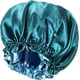 thumbnail image 1 of Gorro de satén Gorro forrado de seda Gorro de pelo para mujer, gorros de ducha grandes reversibles Gorros de dormir de satén Cabello natural rizado TUNC Sencillez, 1 of 5