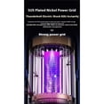 thumbnail image 5 of Direct insertion model Electric Bug Zapper Outdoor Mosquito Killer Indoor Waterproof LED Fly Swatter Zapper Purple Light Insect Killer for Home Backyard Patio Garden Camping Site(Beige), 5 of 5