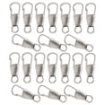 thumbnail image 4 of 32 piezas de tiradores de cremallera desmontables de repuesto para bolsos, botas y abrigos. Plata, 4 of 9