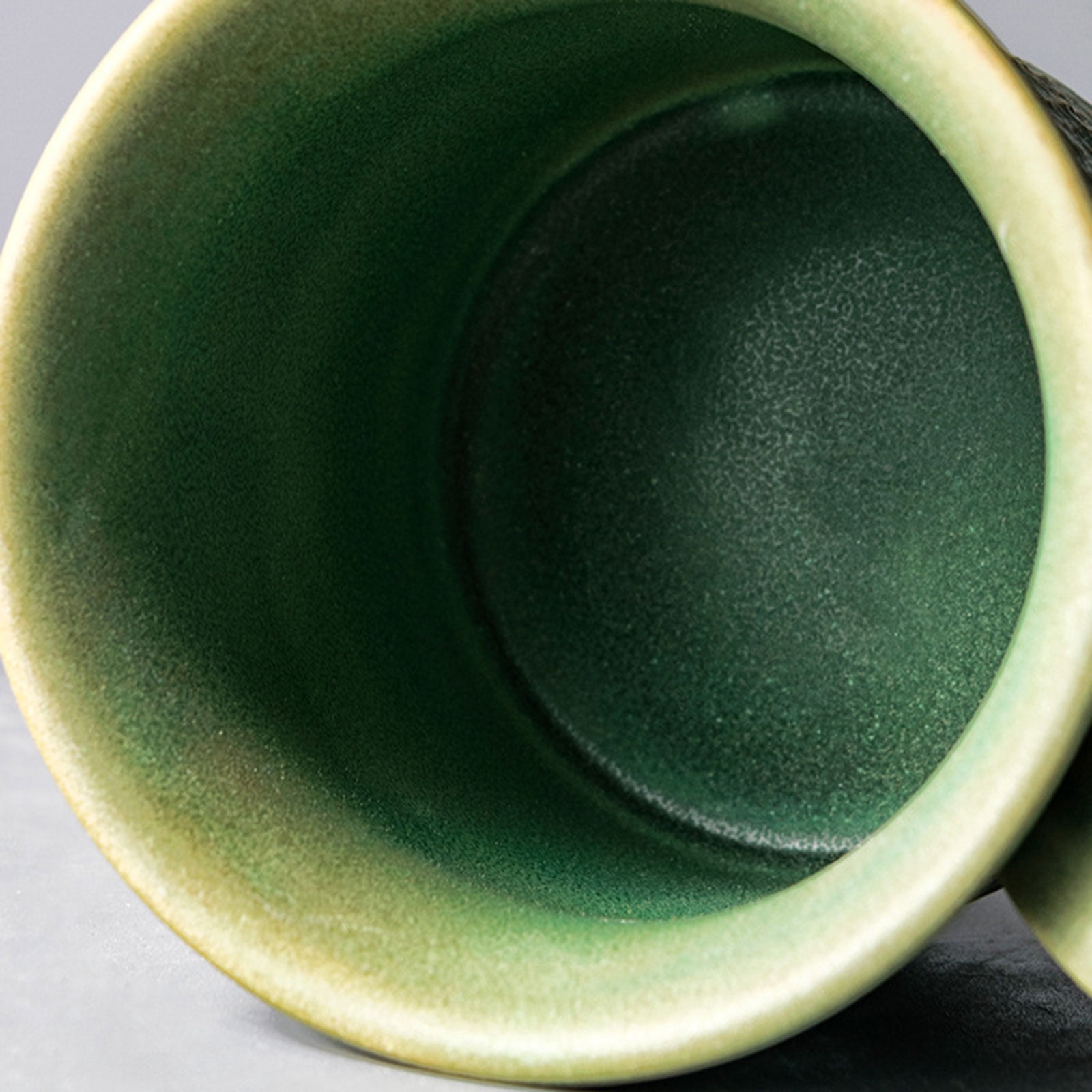 Espresso Cups Coffee Cups Pottery Coffee Mugs with Saucer 2 Colors Choose for Home Kitchen Hot Milk Tea Coffee