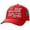 Red, variant on WUANDIXFA Womens Trucker Hat 250 Anniversary USA Hat 250 Year American Anniversary Hat Embroidery Patriotic Adjustable Baseball Cap Red,One Size