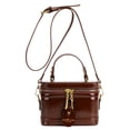 thumbnail image 3 of LAVA Small Box Crossbody Purse For Women, Designer PU Leather Mini Top Handle Tote Bag Shoulder Pouch, Satchel Flap Handbag for Ladies, 3 of 12