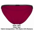 thumbnail image 4 of Clever Moda Style 1867 Color Red Size S, 4 of 5