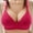 Hot Pink, variant on Lingerie for Women Plus Size Post Surgical Bra Front Closure Unpadded Wirefree Sport Racerback Posture 42,Dark Blue