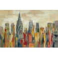 thumbnail image 2 of Vassileva, Silvia 32x22 White Modern Wood Framed Museum Art Print Titled - Manhattan - The Chrysler Building, 2 of 4