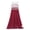 Burgundy, variant on Aislor Flower Girls Pageant Dress Kids Asymmetrical Chiffon Lace Communion Wedding Party 4-14