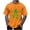 Orange, variant on St. Patrick's Day Workout Shirts for Men Short Sleeve Clover Frog Print Graphic Tees Comfy Loose Crewneck T-Shirts Summer Fashion Holiday Party Shirt Orange XL