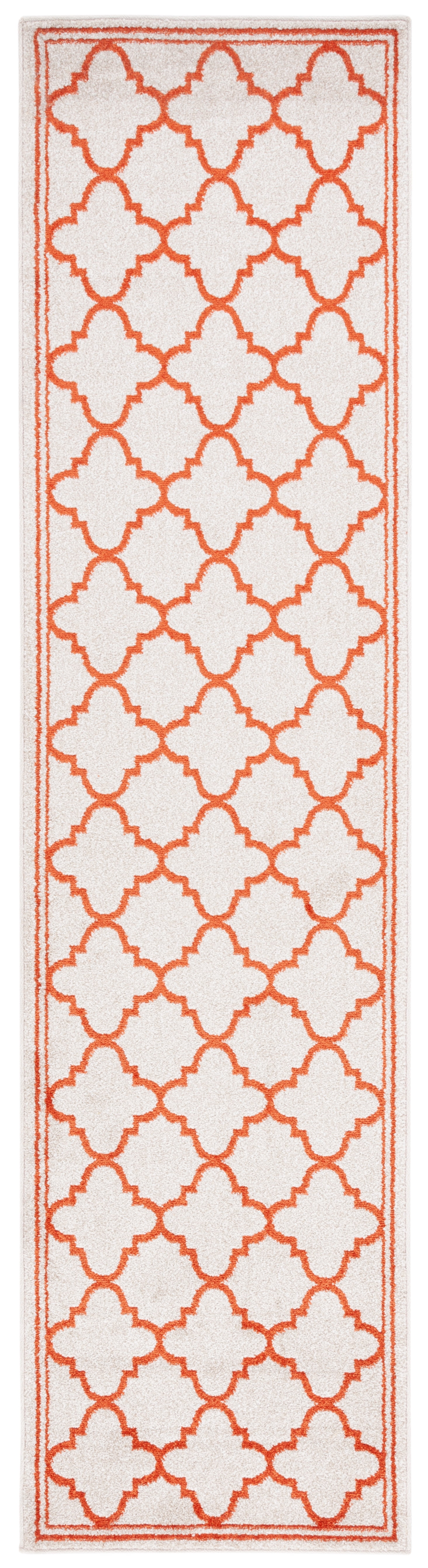 Safavieh Amherst Trina Geometric Runner Rug, Beige/Orange, 2'3" x 9'