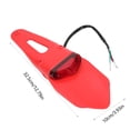thumbnail image 3 of JunYeShi off Road Motorcycle Rear Mudguard Taillight LED Brake Light Modification Polygonbrake Taillight License Obliteratelight Rear Tailboard, 3 of 6