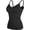 Black, variant on Compression Body Shaper Tank Tops for Women V-Neck Shaping Cami Tummy Control Shapewear Camisole
