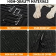 thumbnail image 5 of Dog Mat for Car,Dog Bed for Car Back Seat,Hard Bottom Car Seat Cover for Dogs,Pet Hammock(Black, for Back seat Cover), 5 of 9