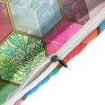 thumbnail image 4 of HAHDAXIA Geometric Bedding Solid Comforter Set for All Seasons,3 Pieces(1 Comforter+2 Pillowcases),Soft Microfiber Bedding Set Full(79"x90"), 4 of 7