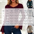 thumbnail image 2 of Xaqiouau Off Shoulder Sweater for Women Ribbed Knit Long Sleeve Bell Sleeve Slim Fit Asymmetrical Hem Pullover Casual Fall Winter Top, 2 of 6