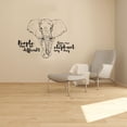 thumbnail image 3 of People Are So Difficult Give Me An Elephant Any Day Quote Cute Animal Elephant Design Vinyl Wall Sticker Art Decal Boys Girls Kids Room Design Bedroom Home Decor Sticker Decoration Size(40x24 inch), 3 of 3