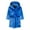 Pure Baby Blue, variant on Godderr Baby Kids Robe Boys Girls Fleece Hooded Sleeping Gown Classic Bathrobe Premium Soft Toddler Bathrobe with Pockets for Infant 2-12T