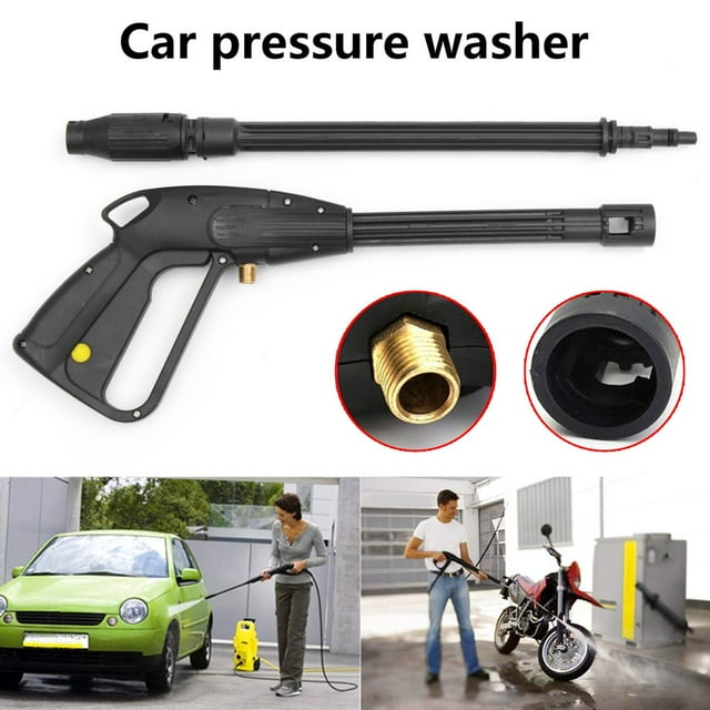 High Pressure Washer 5800 PSI M14 Thread Power Car Washer Handheld Water Spray Lance with 16.4 Inch Hose for Washing Car Floor Window