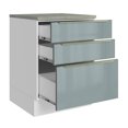 thumbnail image 3 of Gabinete Bajo Cocina Madesa Lux 3 Cajones con Encimera BG 60 cm, 3 of 5
