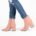 thumbnail image 2 of Journee Collection Womens Mylow Pointed Toe Block Heel Ankle Booties, 2 of 6