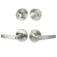 thumbnail image 5 of Sure-loc  Cedar Satin Nickel Lever Dummy Function (One-Sided), Satin Nickel, 5 of 5