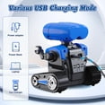 thumbnail image 4 of Robot de juguete MindPal Emo recargable con mando a distancia, color azul, 4 of 7