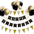thumbnail image 1 of Juego de decoración de cumpleaños, decoración de cumpleaños, pancarta de decoración de feliz cumpleaños, 1 of 5