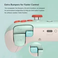 thumbnail image 4 of 8Bitdo Ultimate 2C Wireless Controller for Windows PC and Android, Gamepad with 1000Hz Polling Rate, Remappable L4/R4 Bumpers, Rumble Vibration and Turbo Function, 4 of 7