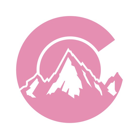Colorado C Logo Shaped Sticker Decal Die Cut - Self Adhesive Vinyl - Weatherproof - Made in USA - Many Color and Sizes - co denver boulder hape flag