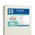 thumbnail image 4 of Sealy Ortho Rest Premium 2-Stage 150 Coil Baby Crib Mattress/Toddler Mattress, Gray, 4 of 16