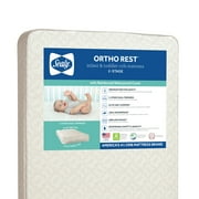 Sealy Ortho Rest Extra Firm 2-Stage Crib Mattress and Toddler Mattress
