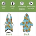 thumbnail image 3 of Uemuo Sunflowers for Winter Dog Hoodie Sweatshirts with Pockets Warm Dog Clothes for Small Dogs Chihuahua-Medium, 3 of 8