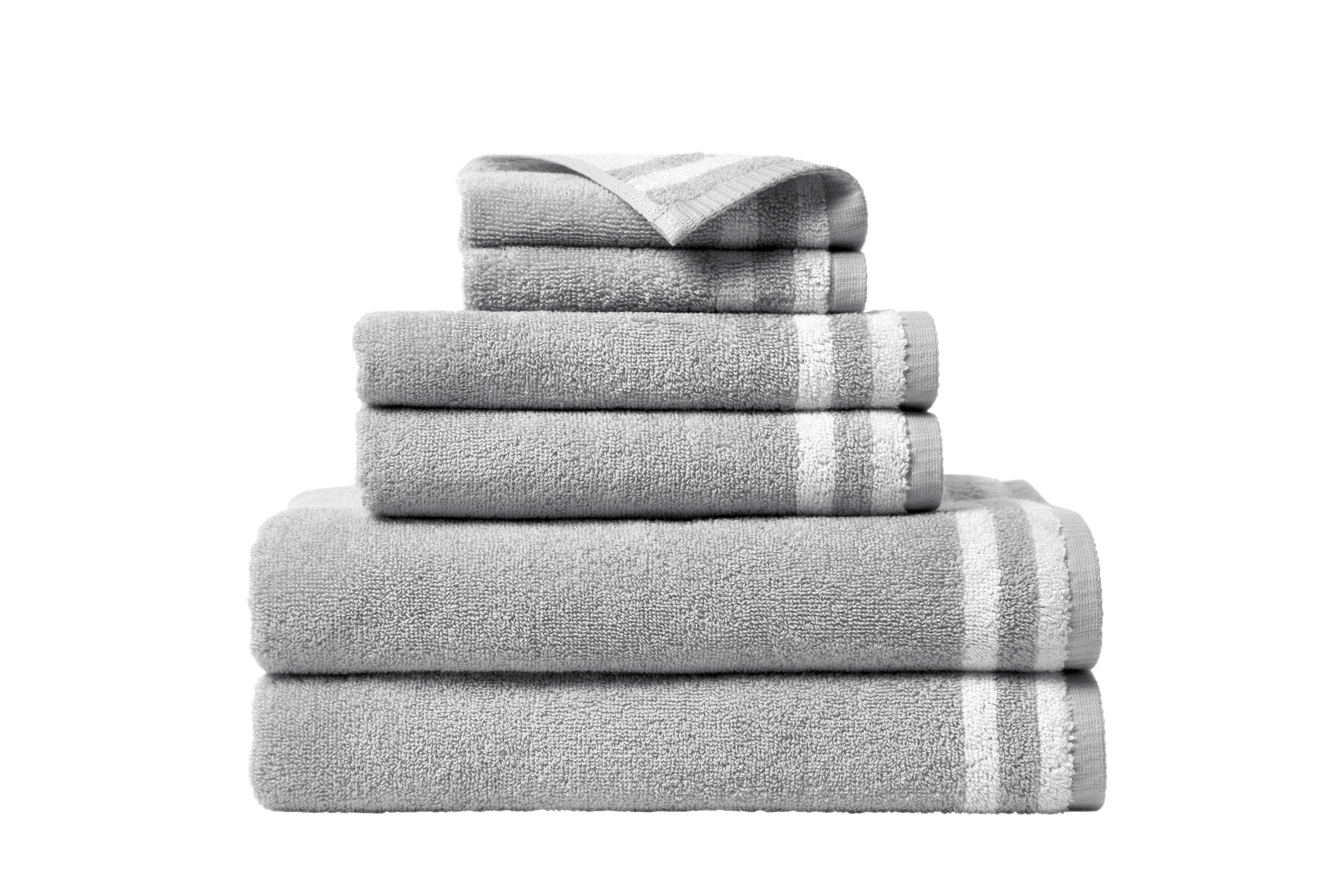 Melange Organic Cotton 6 Piece Bath Towel Set by Gap Home 