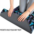 thumbnail image 3 of Dog Bones Hot Yoga Mat Towel Non Slip for Hot Yoga - Quick-Drying Yoga Mat Cover with 4 Corner Pockets with Travel Bag - Hot Yoga Towel Non Slip Grip Moisture Wicking Sweat 70"x26", 3 of 6