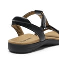 thumbnail image 4 of Women’s Comfort Sandals Lightweight Casual Walking Sandals with Adjustable Straps Cushioned Footbed & Flexible Outsole, 4 of 7