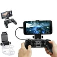 thumbnail image 1 of Soporte de clip ajustable para teléfono celular con abrazadera para joystick de control de PS4, 1 of 4