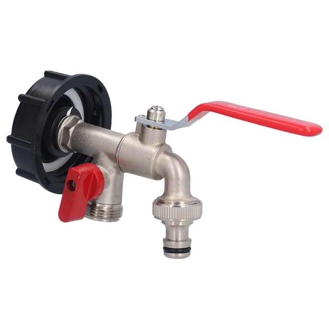 Válvula Totalizadora, Adaptador De Tanque IBC Flujo Preciso Fácil Control Para Contenedor ANGGREK AD1011