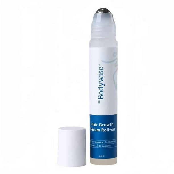 Sérum para el crecimiento del cabello Be Rosemary en roll-on: 3% de romero, 3% de Redensyl y 2% de Anagain. Sérum para todo tipo de cabello.