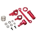 thumbnail image 1 of RC Steering Knuckle Kit, Wear Resistance Less Burden Aluminum Alloy Steering Assembly  For LC RACING 1/14 Blue,Red, Color, 1 of 8